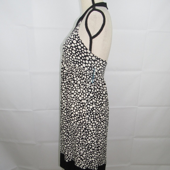 London Times Halter Dress Size 8 Polka Dot NEW - Picture 7 of 8